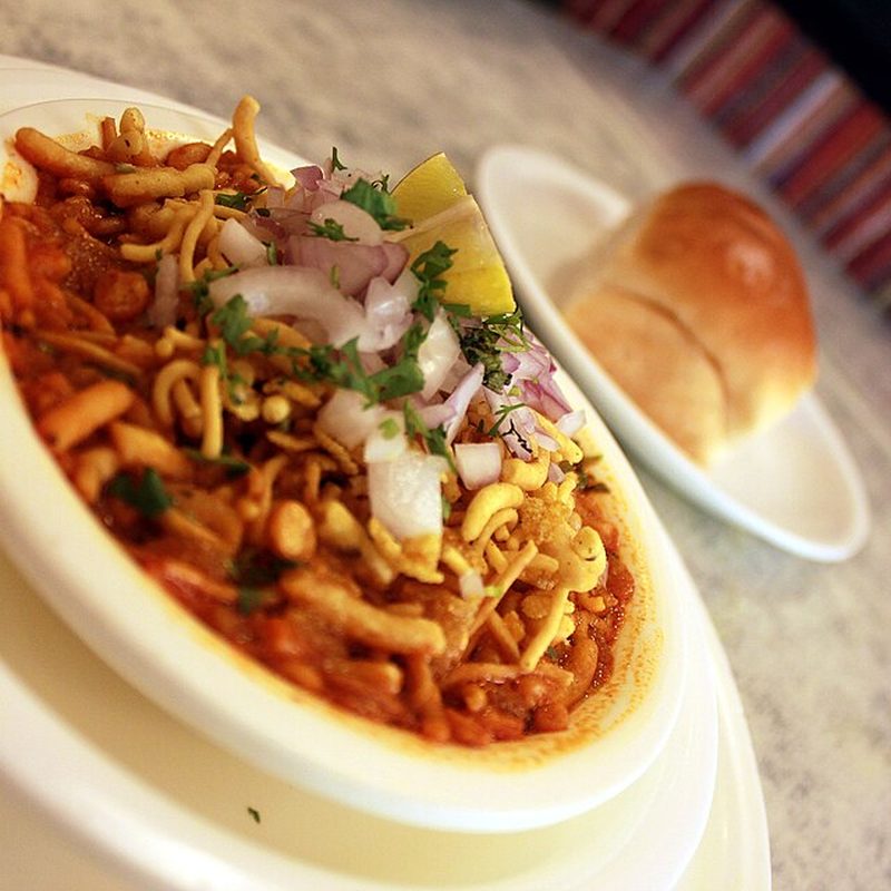 Cheese Misal Pav